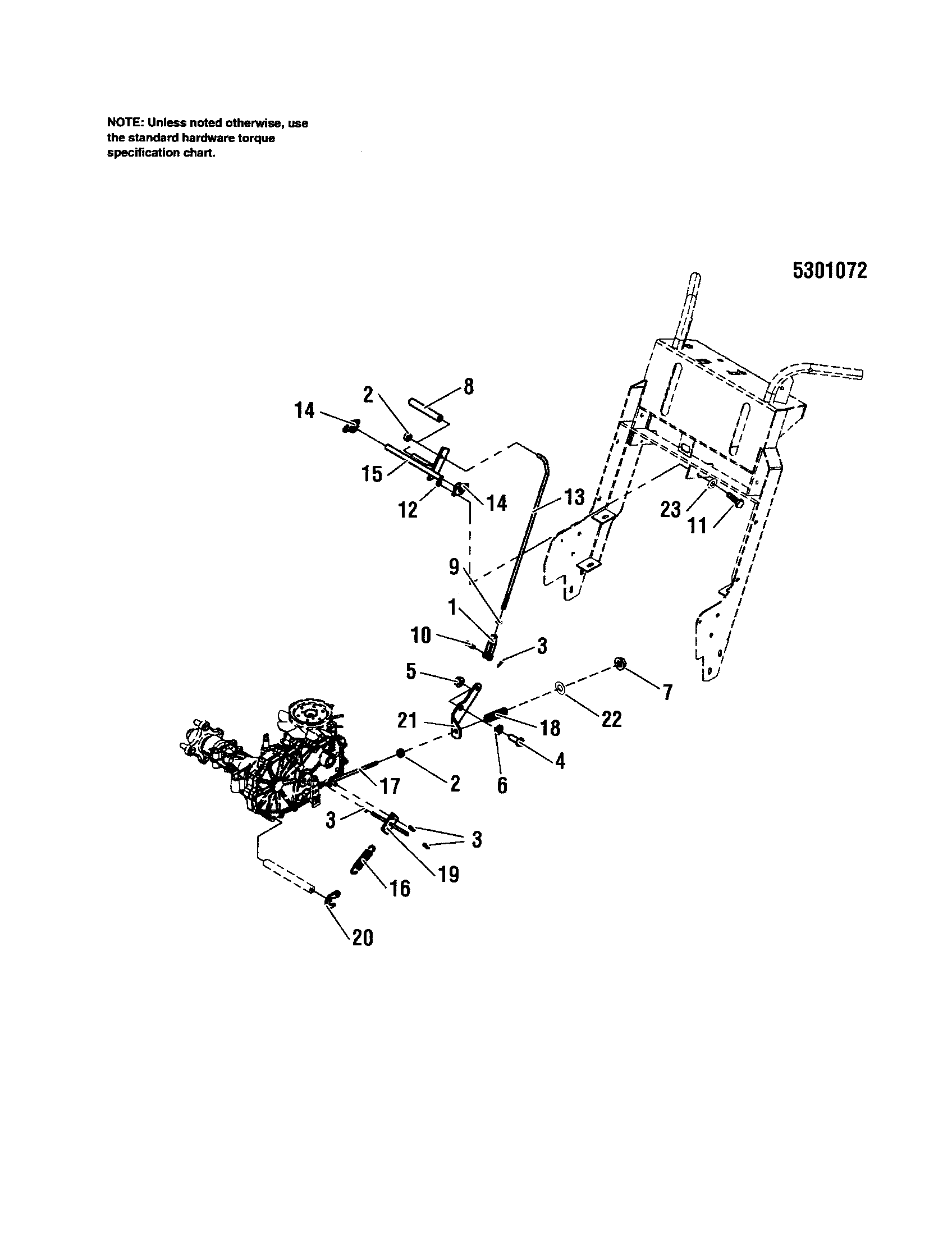 Snapper 5900700 parking brake diagram