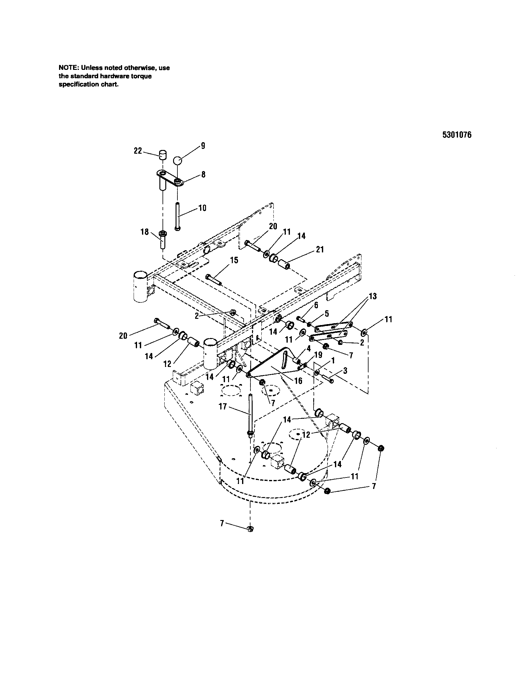 Snapper 5900700 deck lift diagram