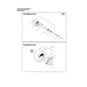 Snapper 5900700 tire and wheel diagram