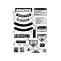 Snapper R195517B decals diagram