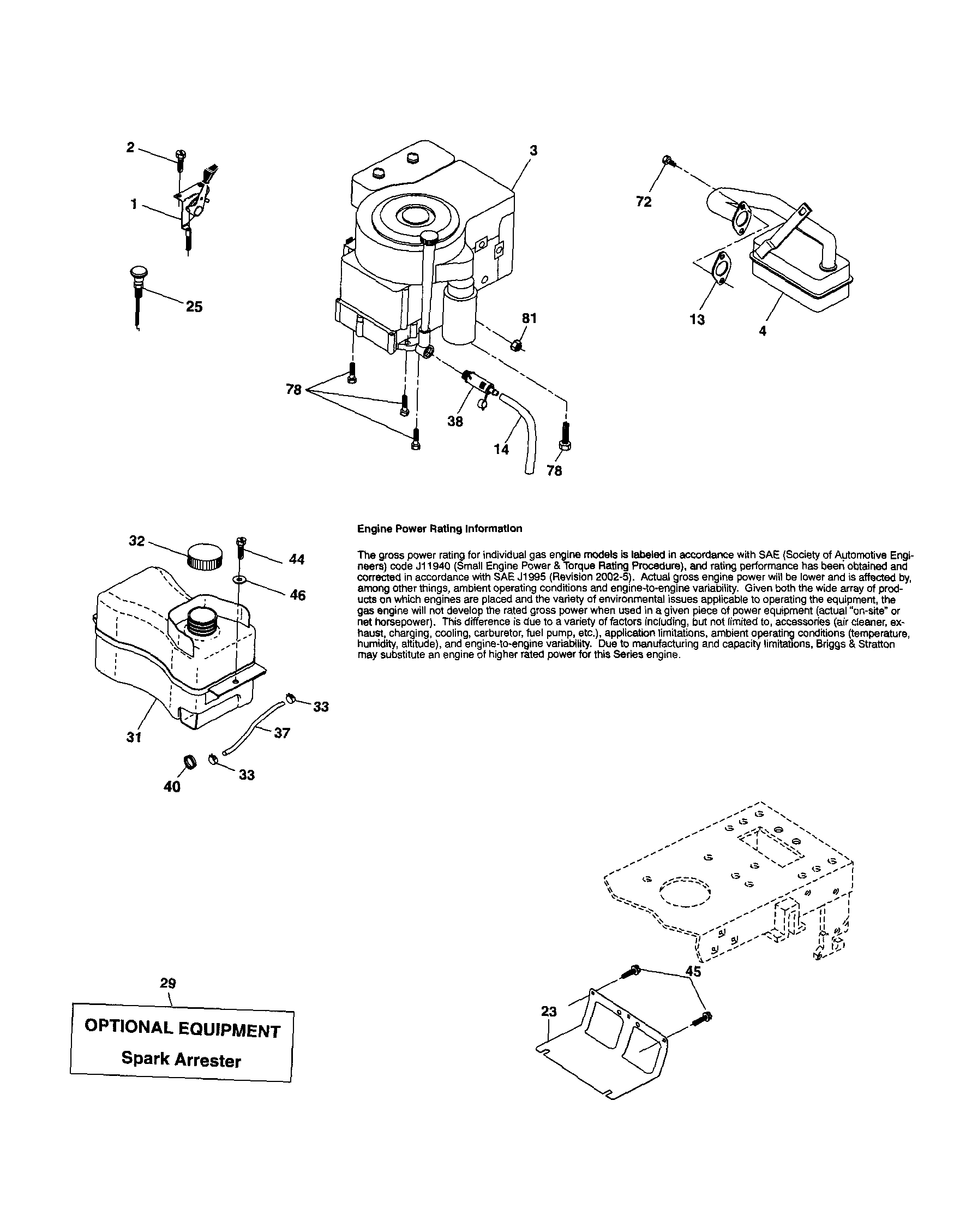 Craftsman 917256720 engine diagram