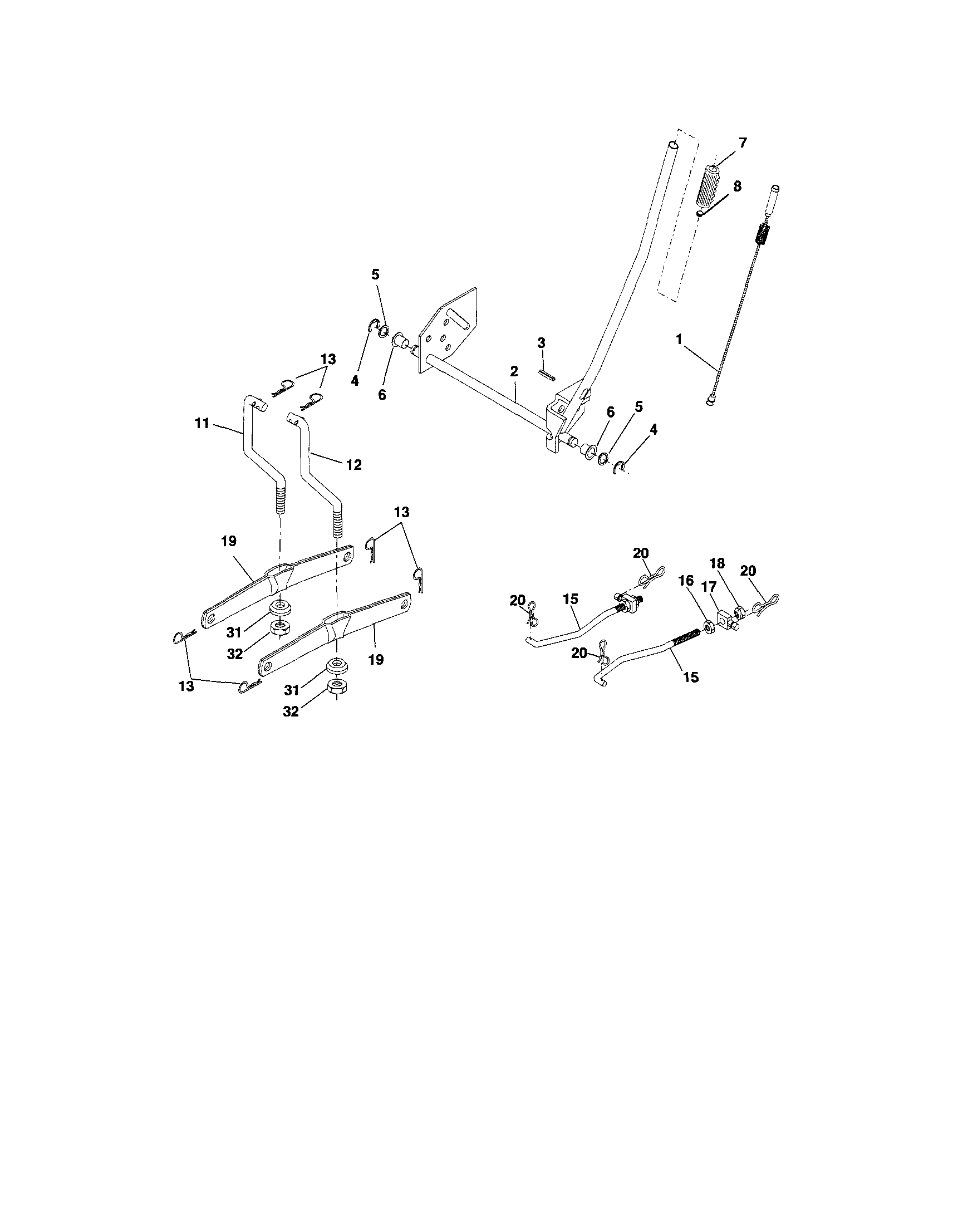 Craftsman 917256720 lift diagram