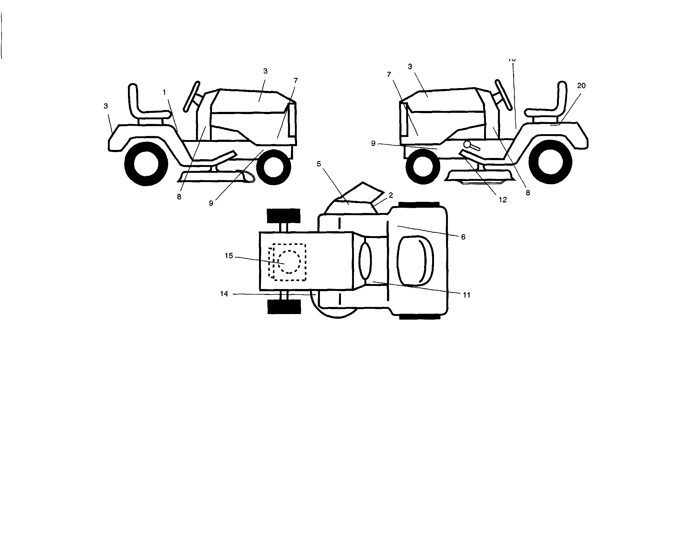 Craftsman 917256720 decals diagram