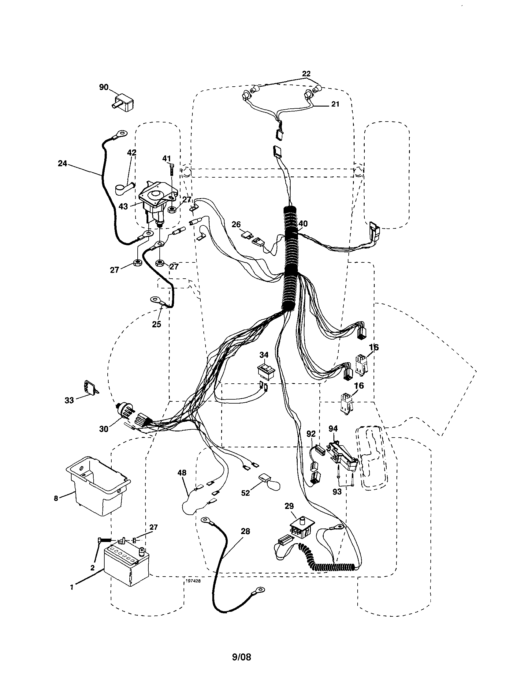 Craftsman 917256740 electrical diagram