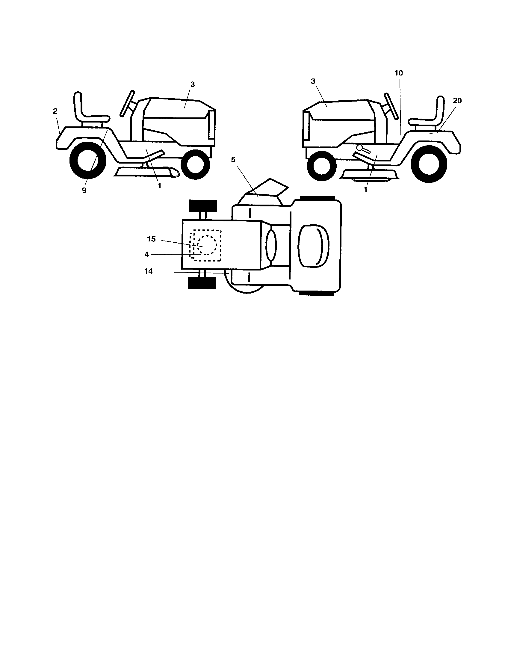 Craftsman 917256740 decals diagram