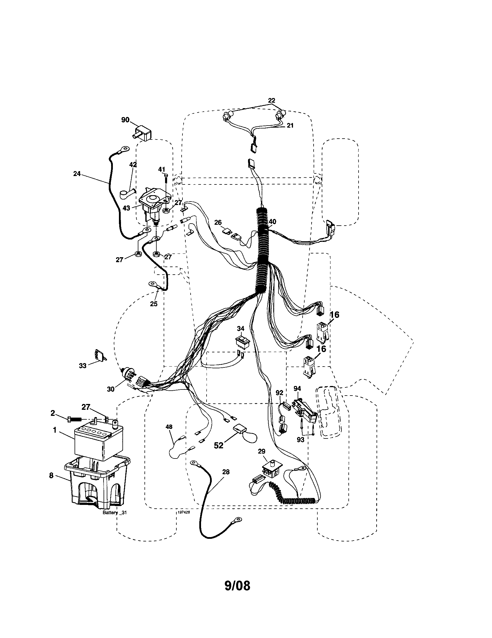 Craftsman 917257400 electrical diagram
