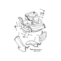 Snapper CP216019KWV (7800037) side chute adapter diagram