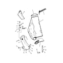 Snapper CP216019KWV (7800037) grass bag/accessories diagram
