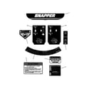Snapper 7800004 (SP21) decals diagram