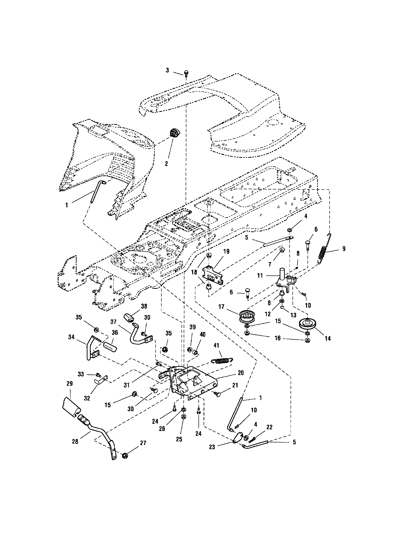 Snapper 2690258 controls diagram