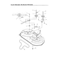 Snapper 2690498 belt/idler arm/hitch diagram