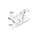 Snapper SGT27540D (2690628) steering/front axle diagram