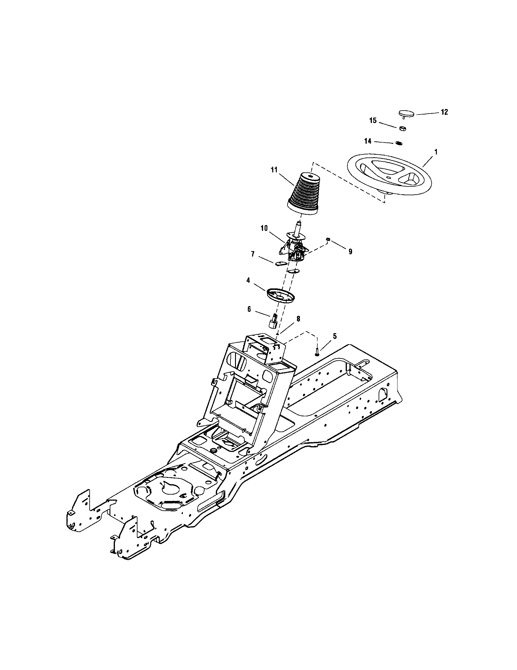 Snapper 2690630 steering-power steering diagram
