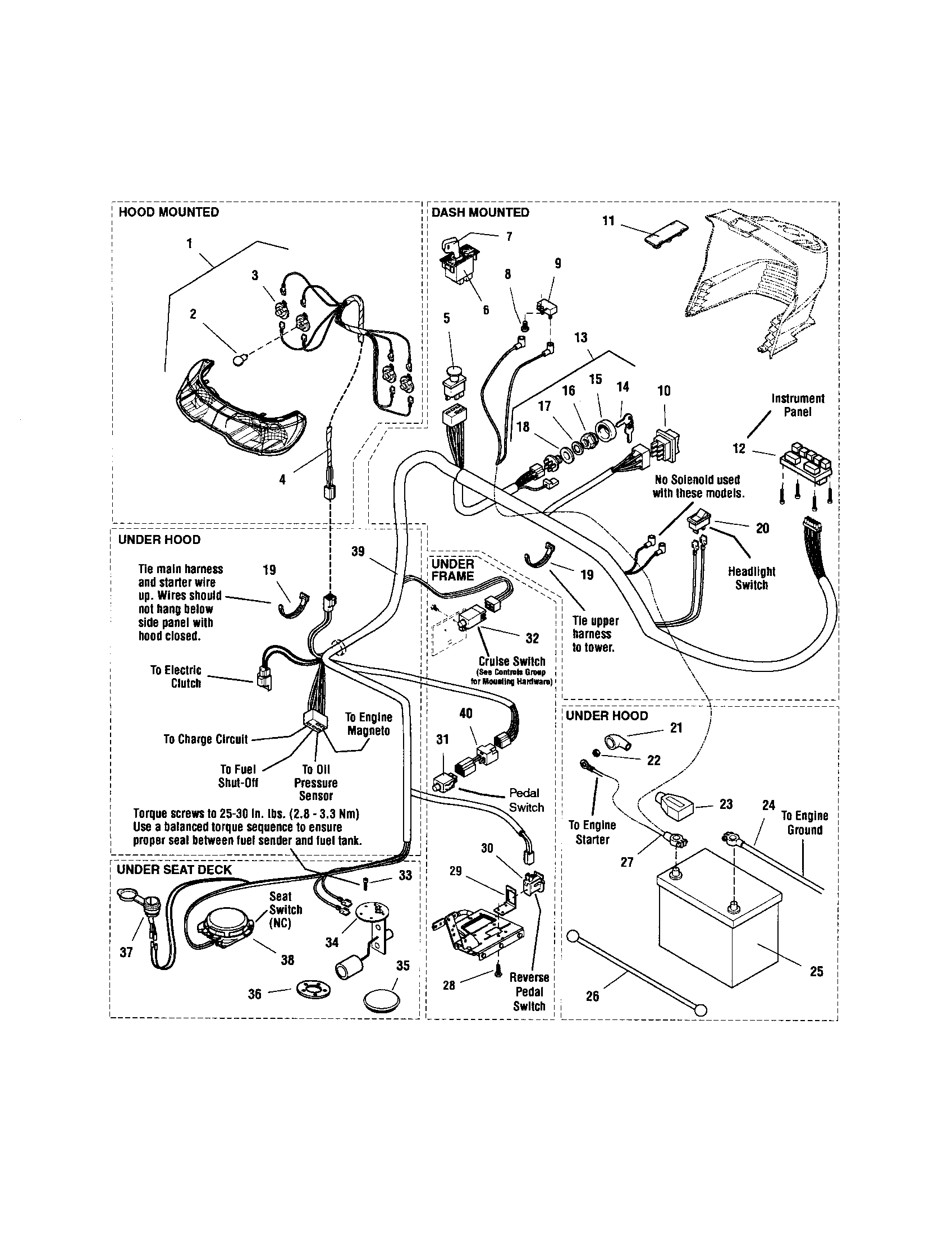 Snapper 2690630 electrical diagram