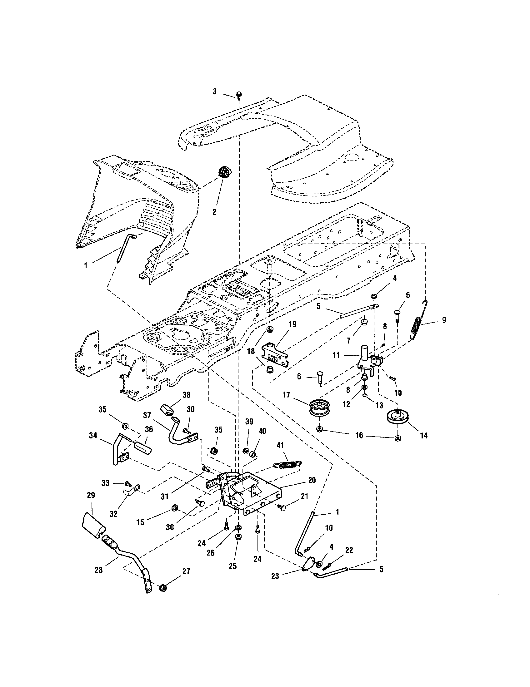 Snapper 2690655 controls diagram