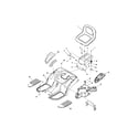 Snapper 2690714 seat deck/fuel tank diagram