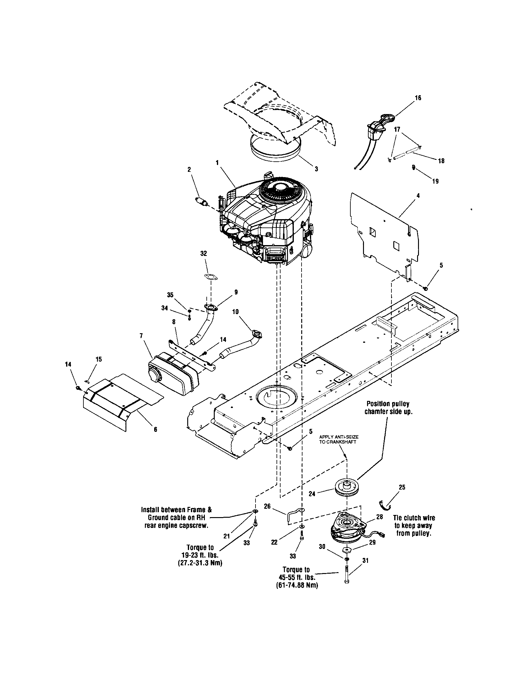 Snapper LT2044 (2690714) engine diagram