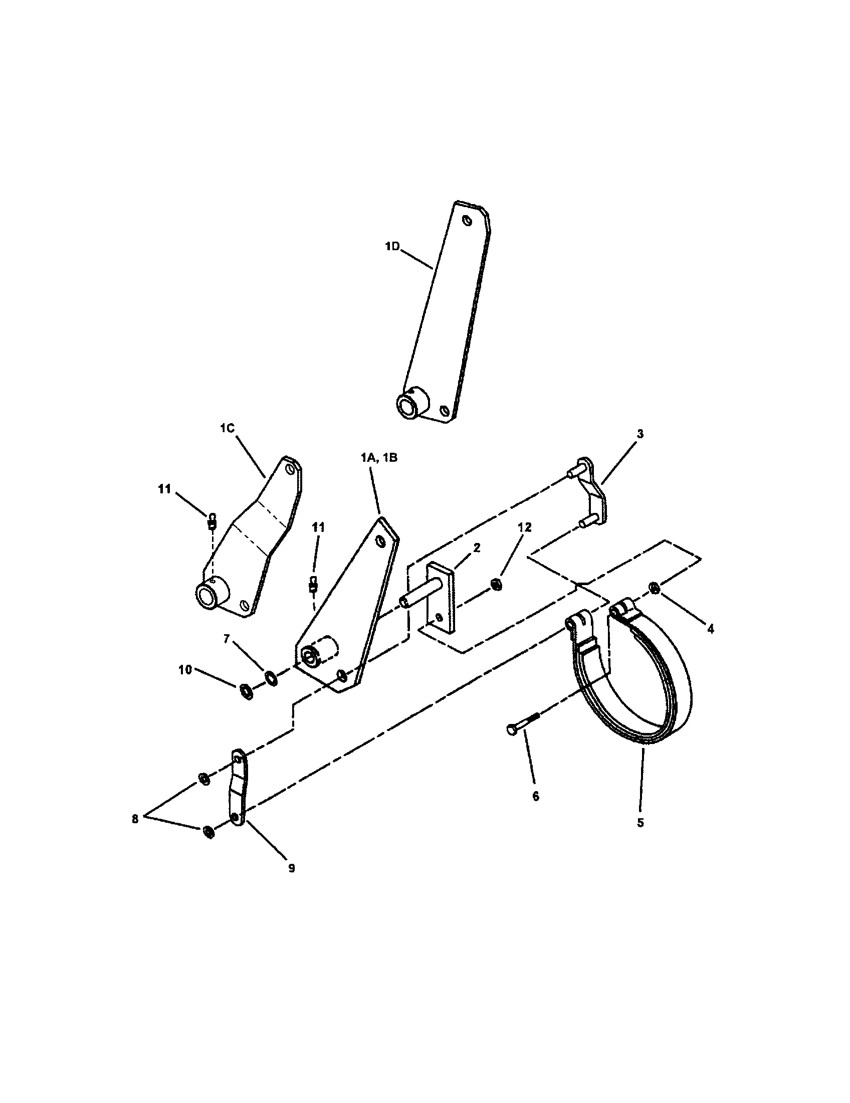 Snapper SPE1250KW brake diagram