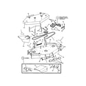 Snapper SPE361 48" mower deck diagram