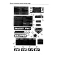 Snapper SPA361-SERIES 1-2 decals-instr./caution/wrng/dngr diagram