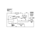 Snapper SPLH171KW wiring schematic (manual start) diagram