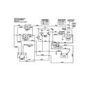 Snapper SPLH231KHE wiring schematic (electric start) diagram