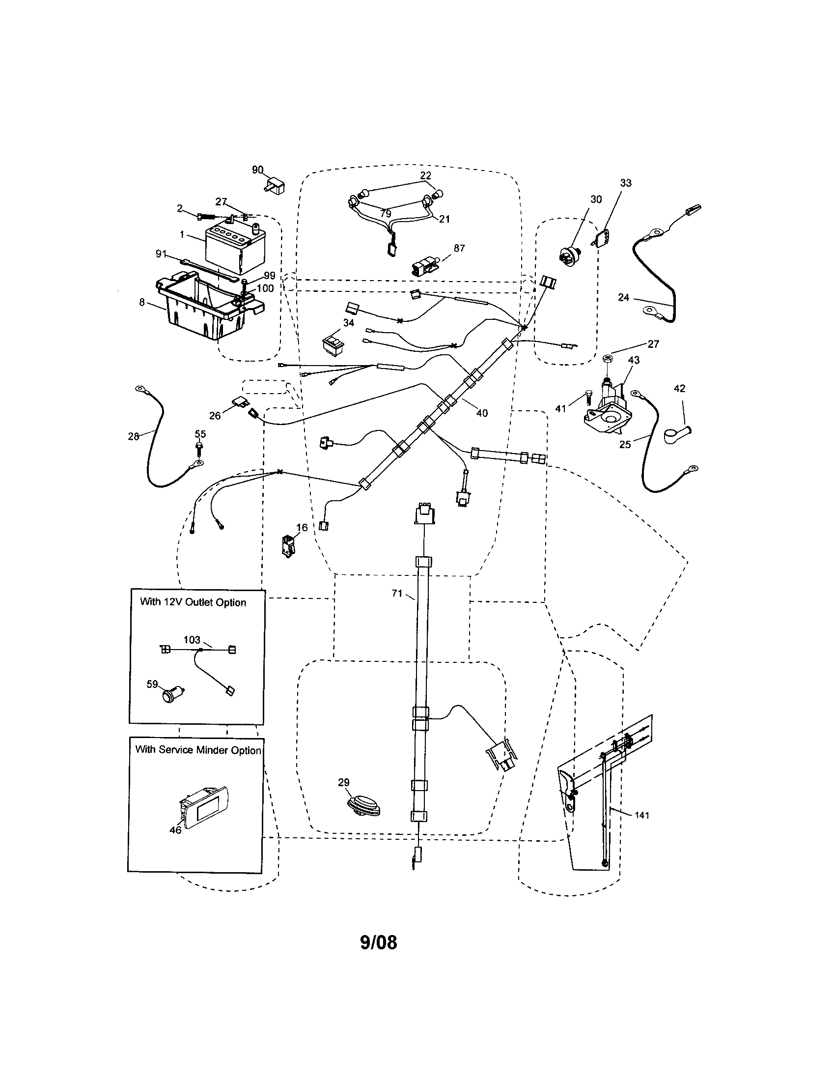 Craftsman 917253540 electrical diagram