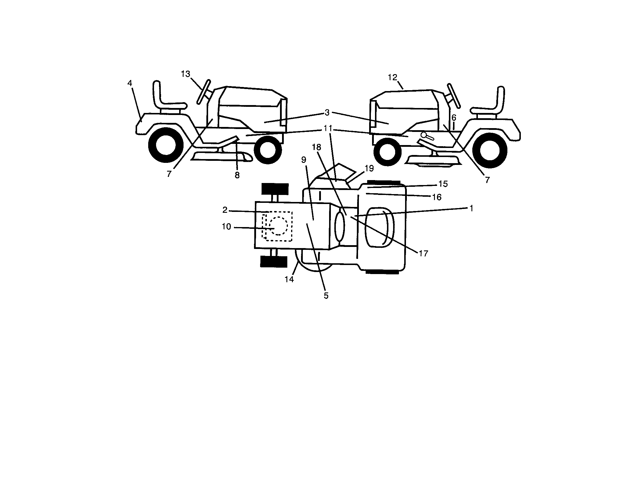 Craftsman 917253540 decals diagram