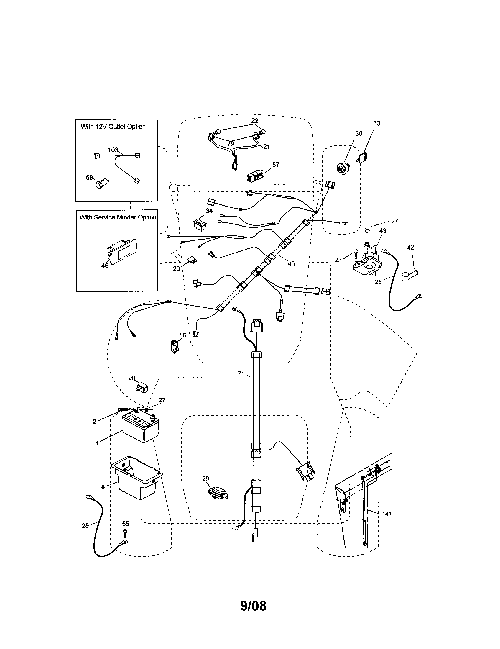 Craftsman 917253550 electrical diagram
