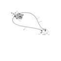 Craftsman 917253560 lever/cable rotator diagram