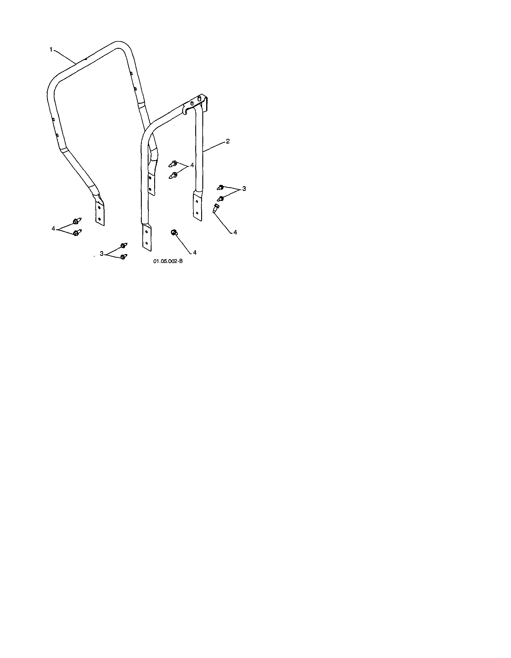 Craftsman 917253580 lower handle diagram