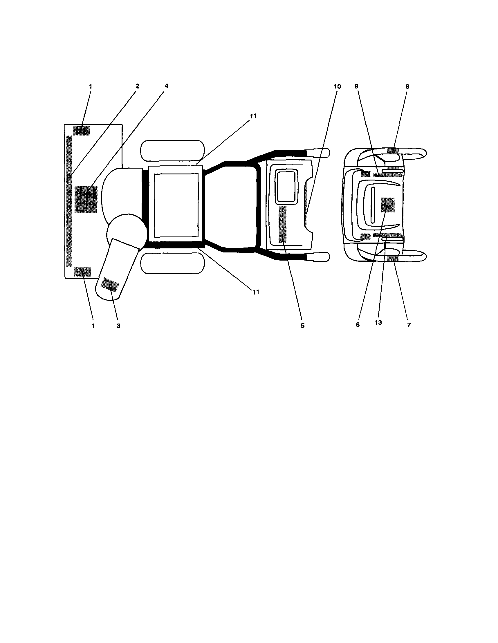 Craftsman 917253580 decals diagram