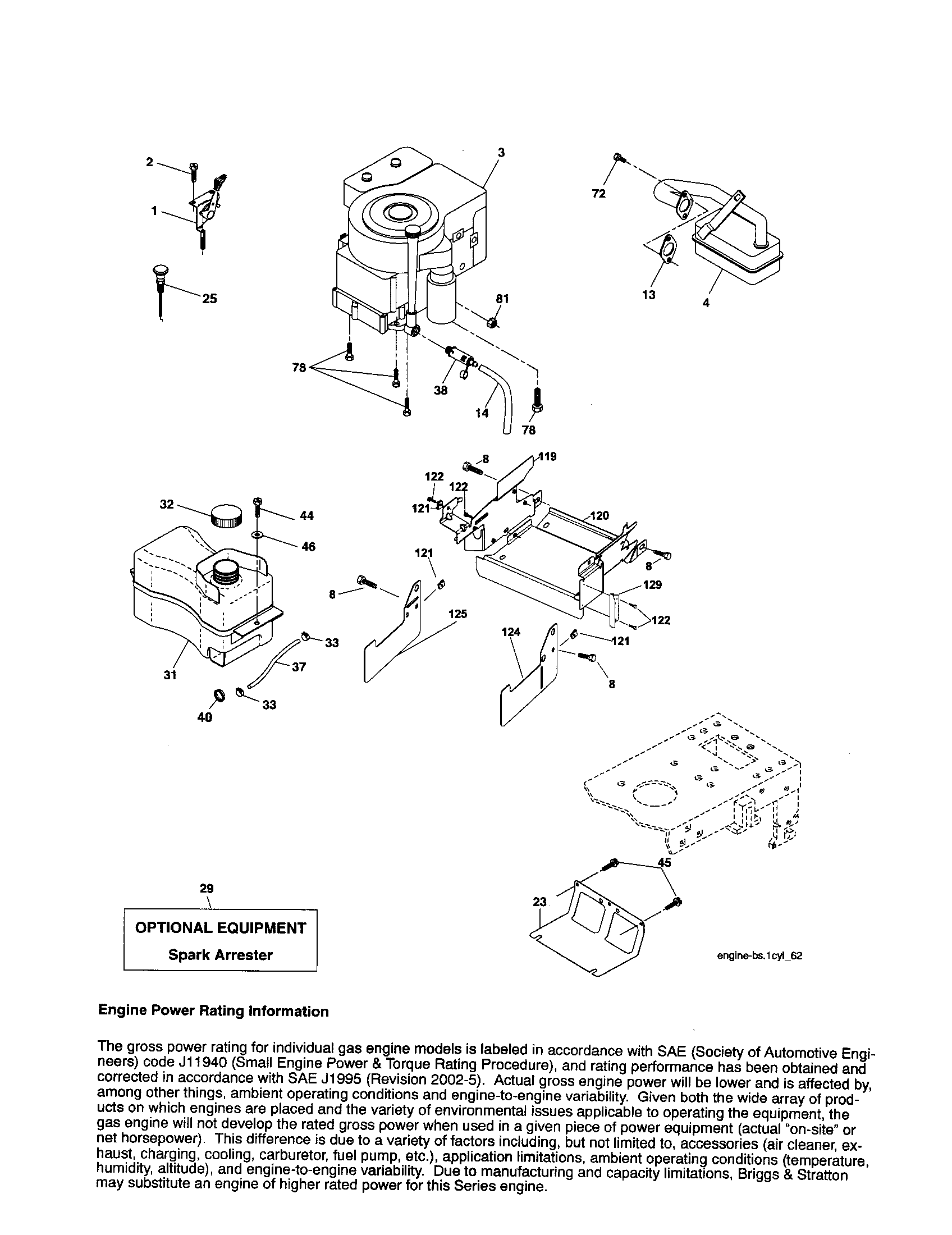 Craftsman 917257450 engine diagram