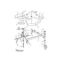 Snapper SPA521-SERIES 3 48"/52"61" mower deck (frame) diagram