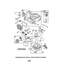 Craftsman 917375012 cylinder/crankshaft/sump diagram