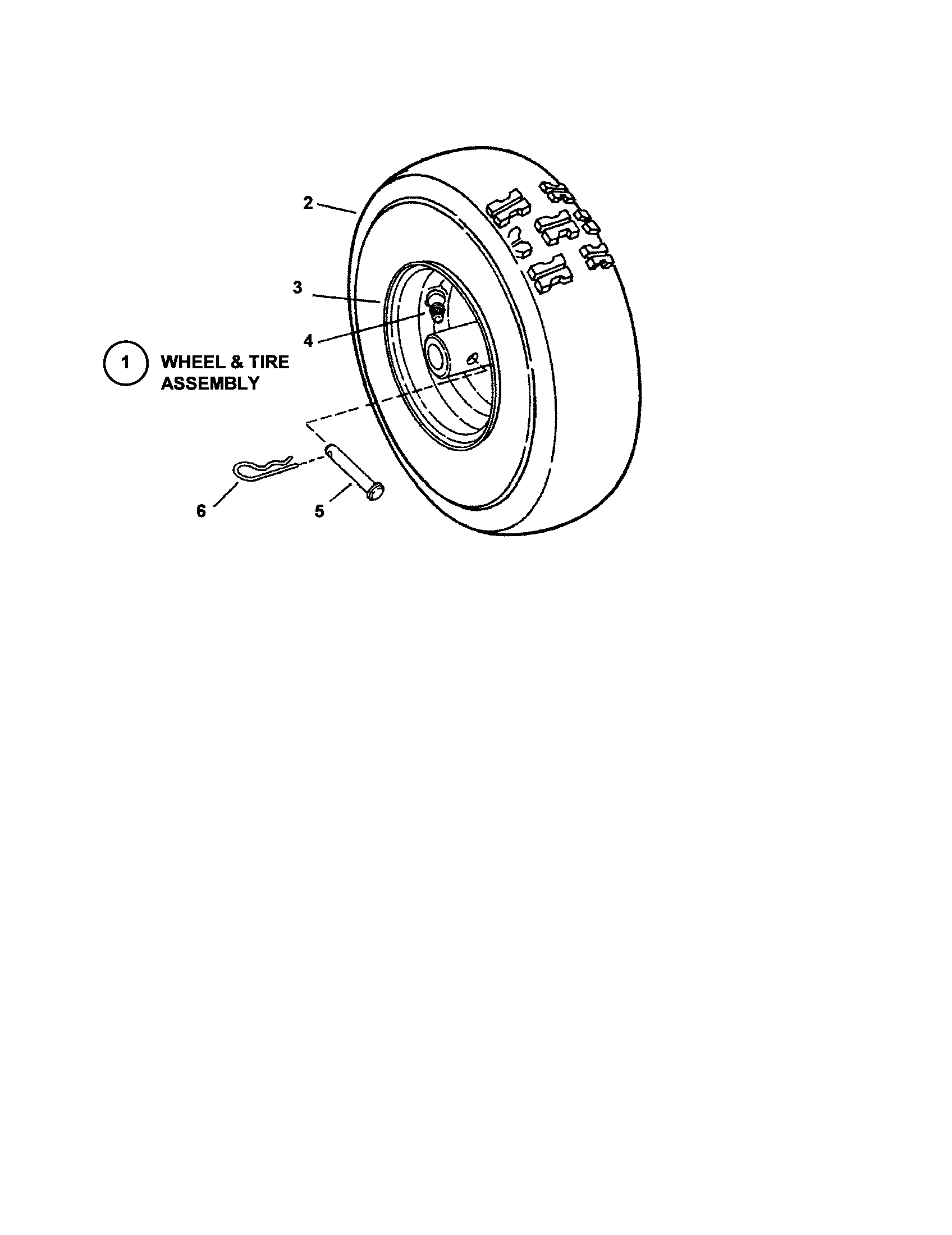 Snapper EI55224 wheels diagram
