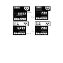 Snapper EI7244 decals diagram