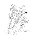 Snapper 11306 handles/controls (model 8246) diagram