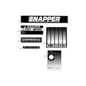 Snapper C3203 decals diagram