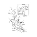 Snapper 1694858 auger housing/chute-38" diagram