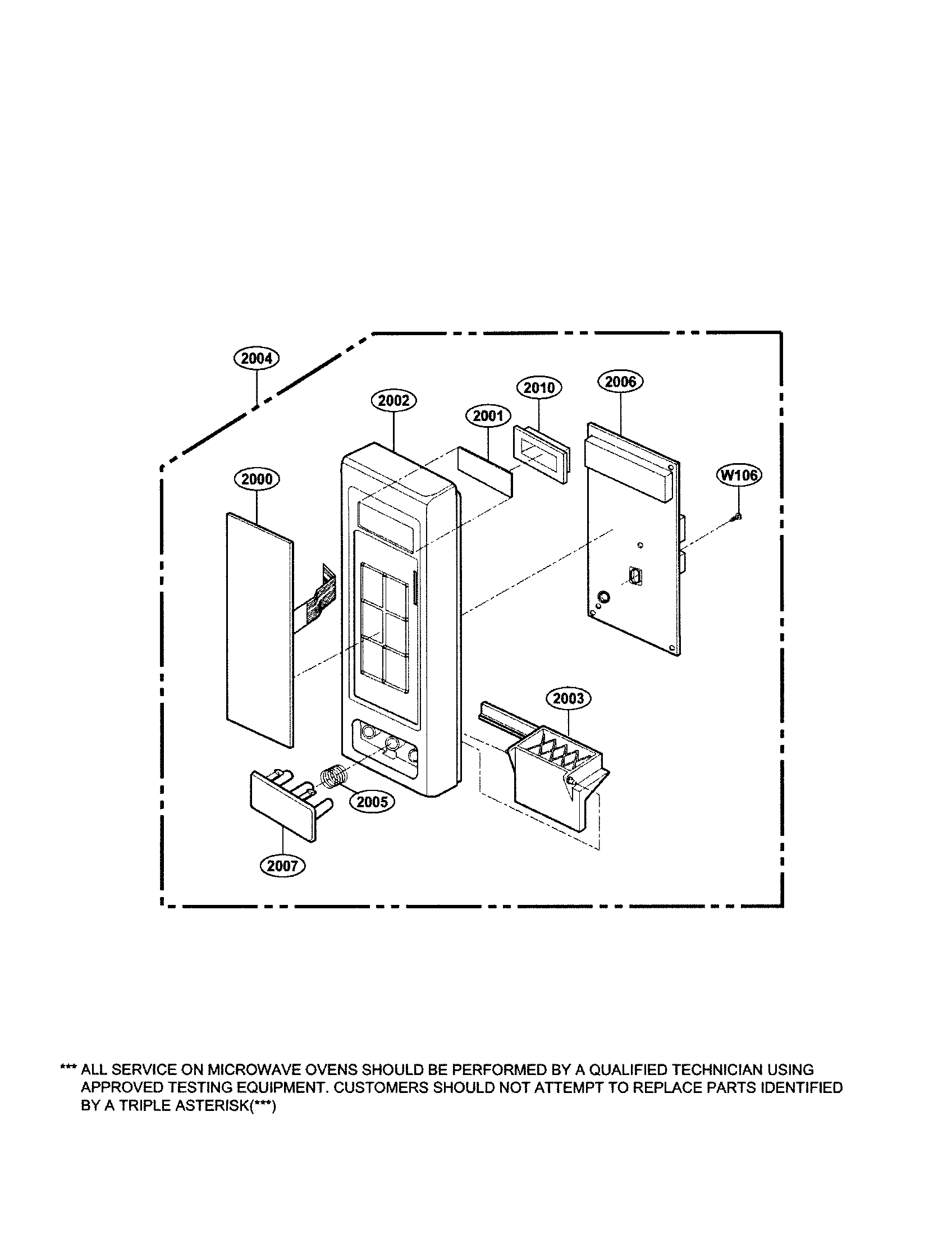 Kenmore 72162229300 controller diagram