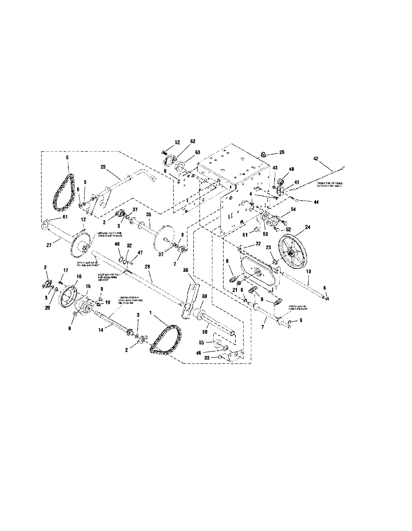 Snapper 1694994 traction drive-ez turn diagram