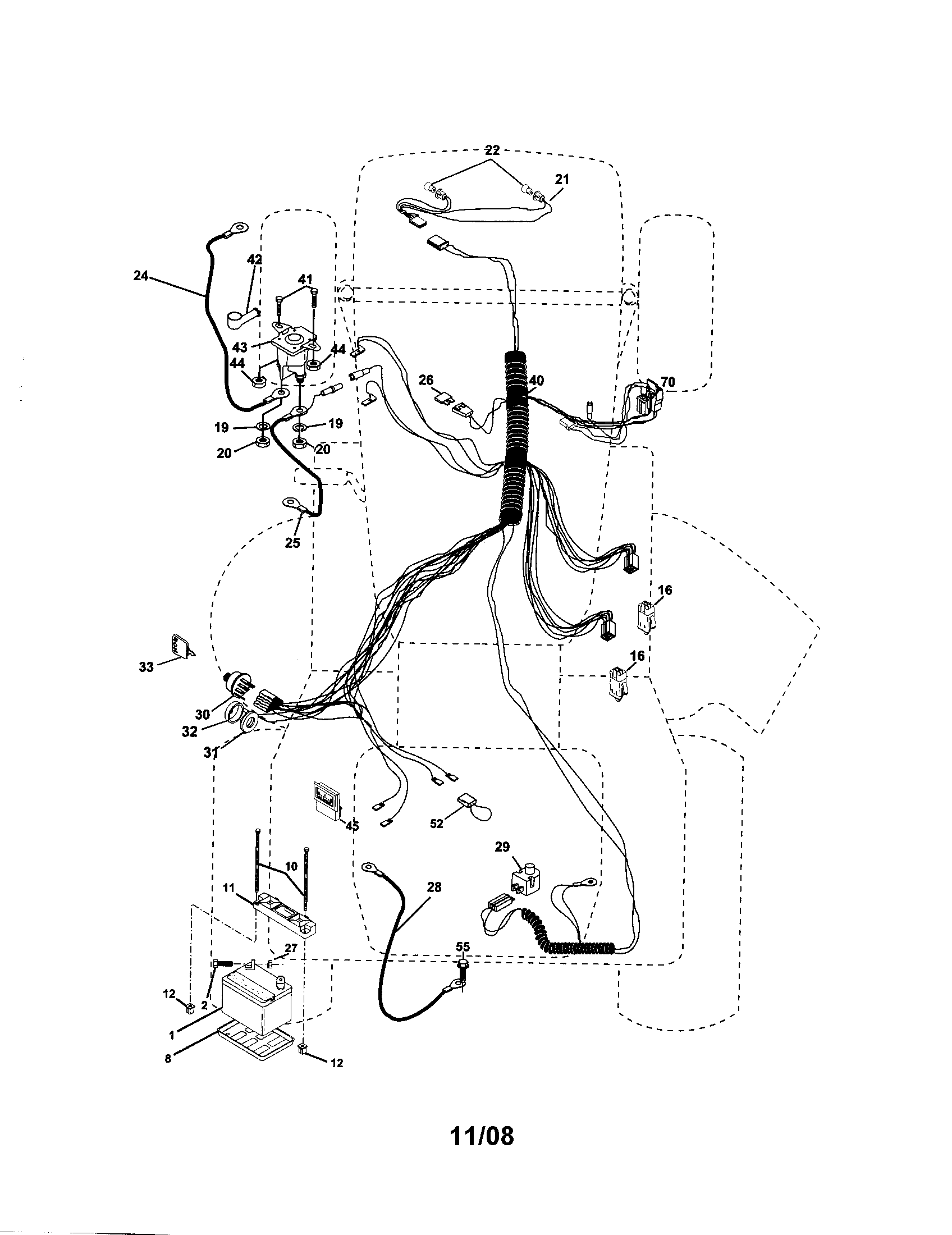 Craftsman 917270824 electrical diagram