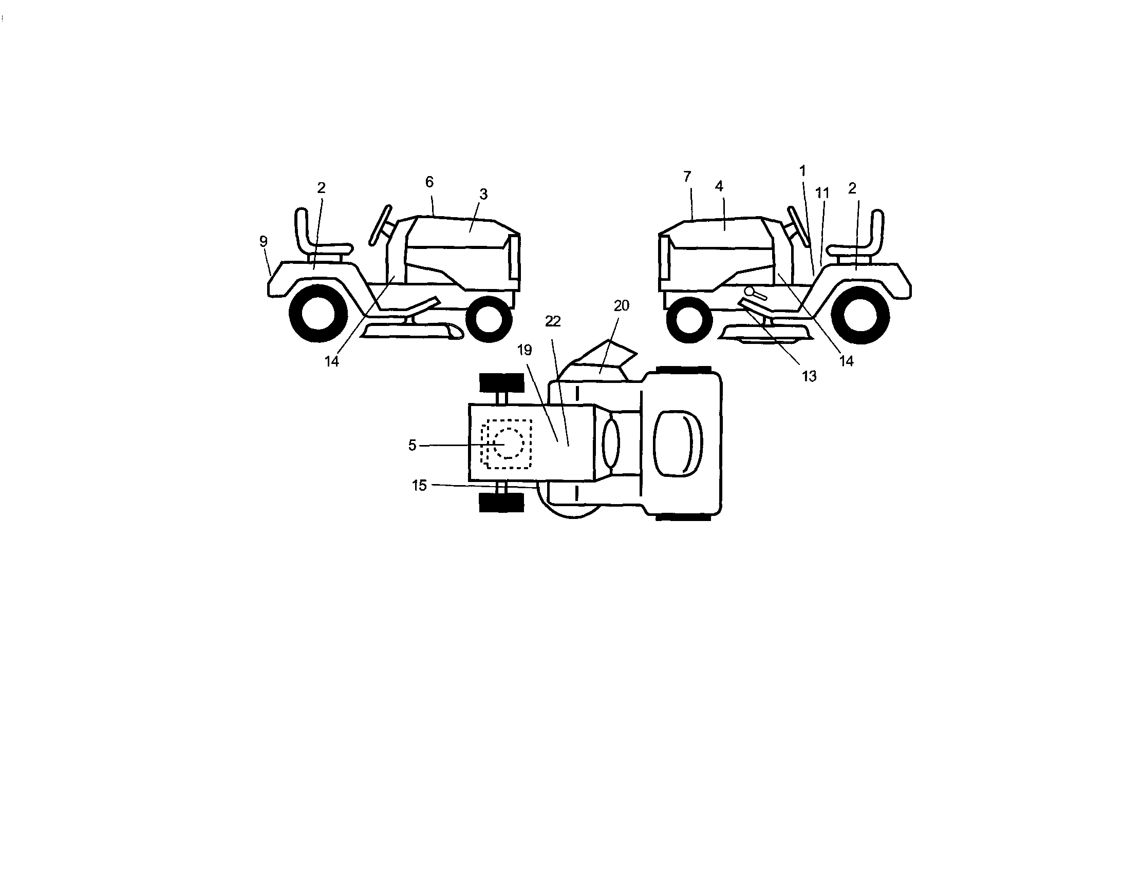 Craftsman 917270824 decals diagram