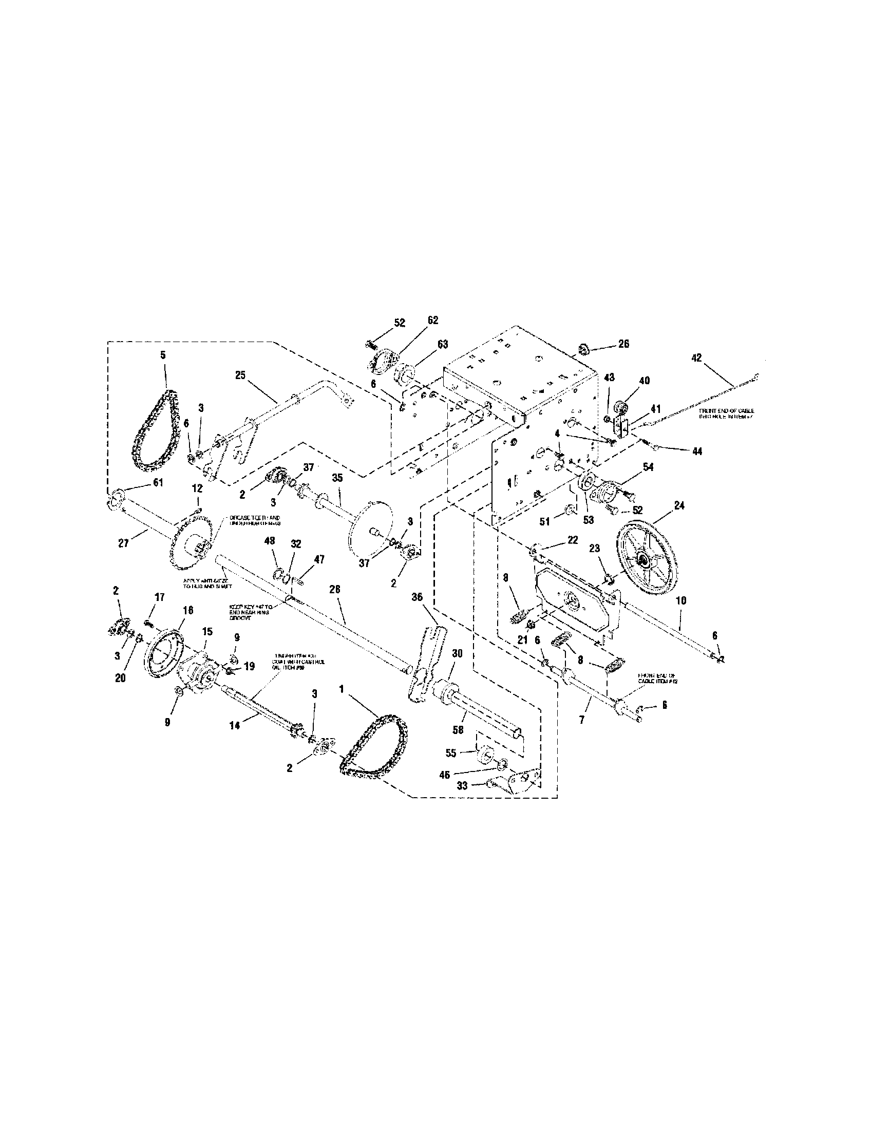 Snapper L1632EX (1695337) traction drive-ez turn diagram