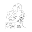 Craftsman 486247071 cart cover/engine diagram