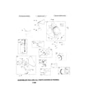 Craftsman 247888330 cylinder/crankshaft/crankcase diagram