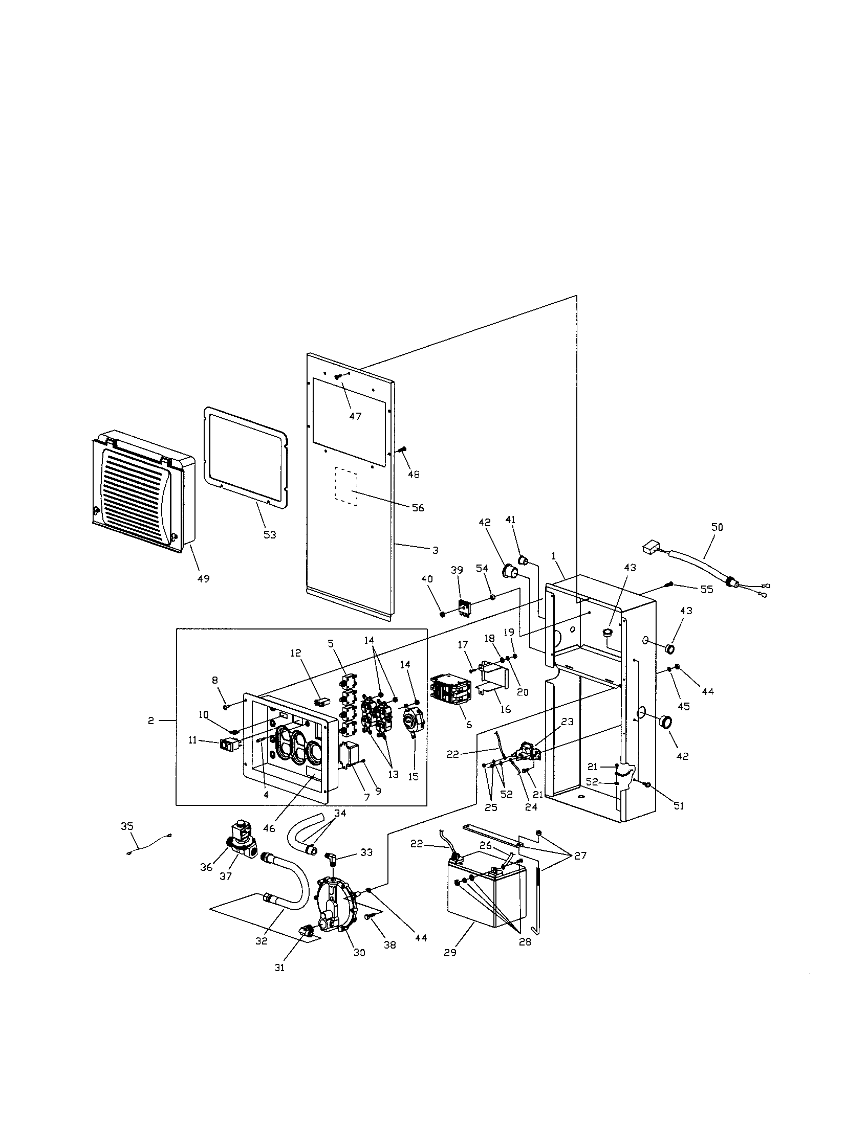 Briggs & Stratton 040248 control panel diagram