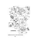 Craftsman 917385270 cylinder/crankshaft/crankcase diagram