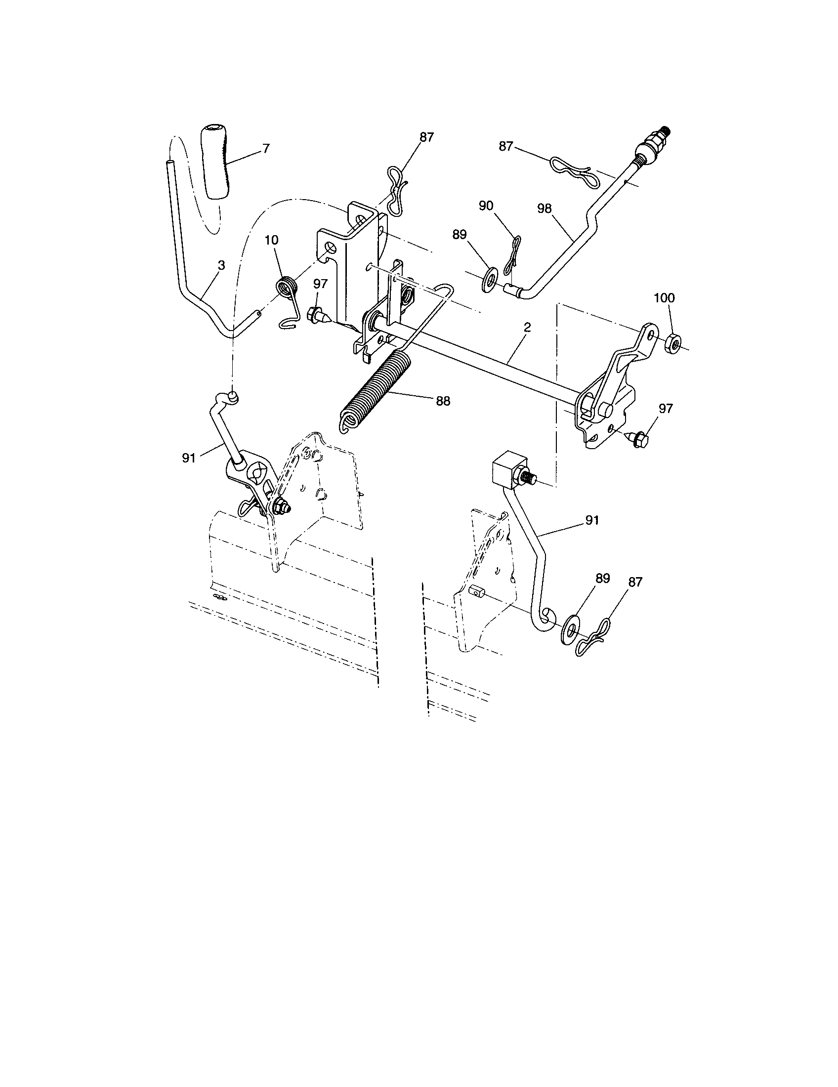 Craftsman 917253241 lift diagram